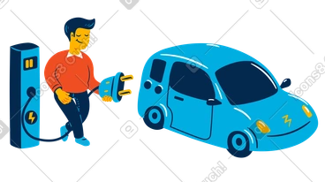 전기 자동차 충전 PNG, SVG