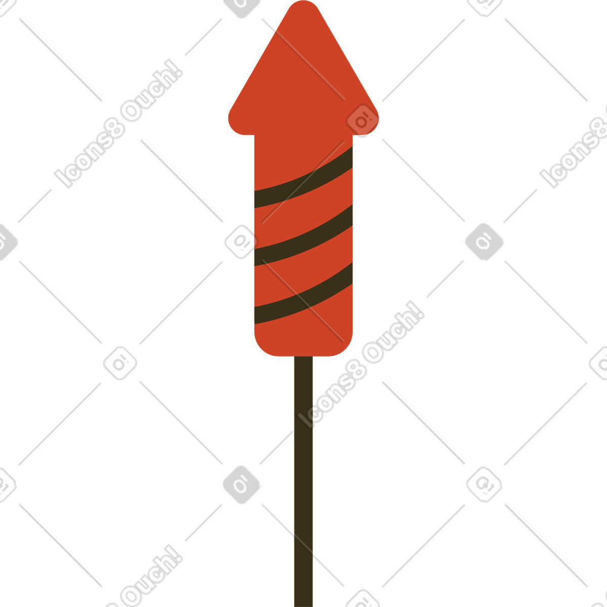 下载 Arabica 风格的 烟花爆竹 插画，支持 PNG、SVG 格式