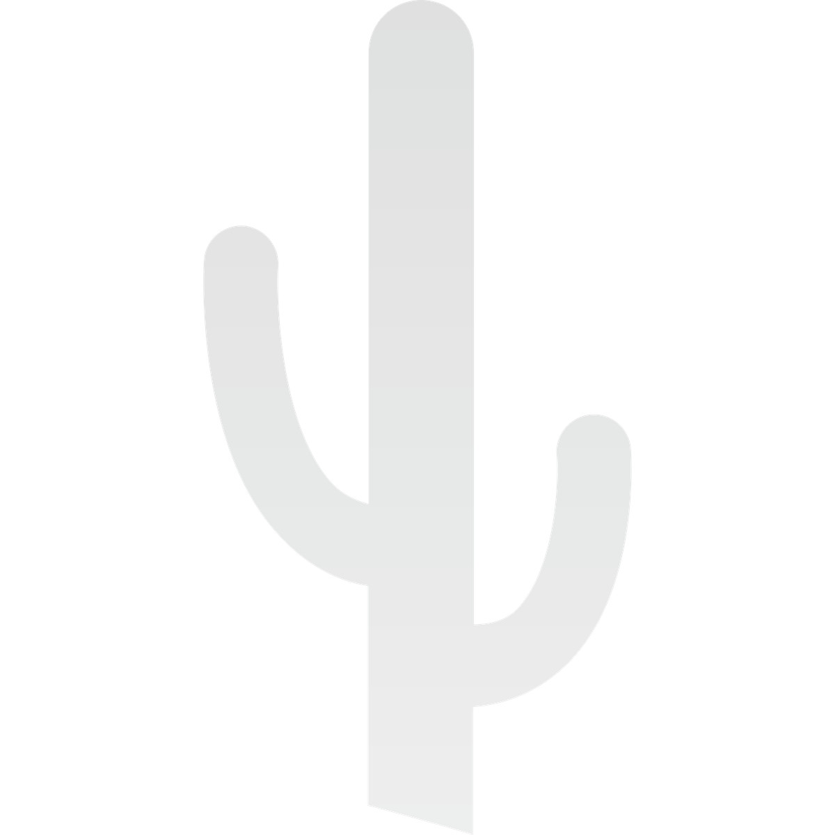 Cactus illustration featuring thorns clipart image in PNG SVG