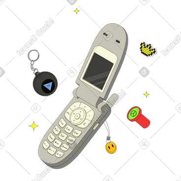 Ilustraciones vectoriales estilo Retro en PNG y SVG