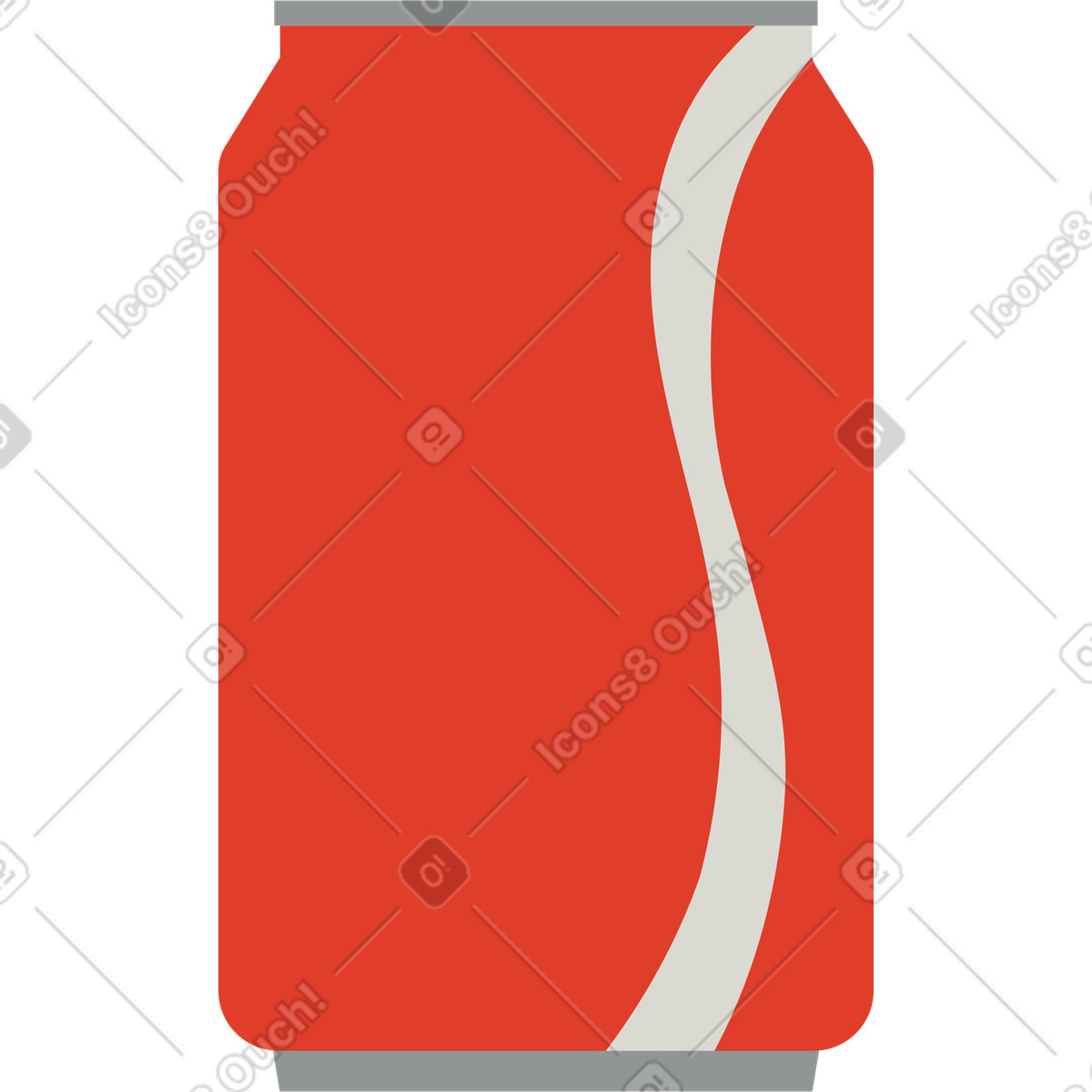 Ilustração de Lata cola em no estilo Burgundy para baixar em PNG, SVG