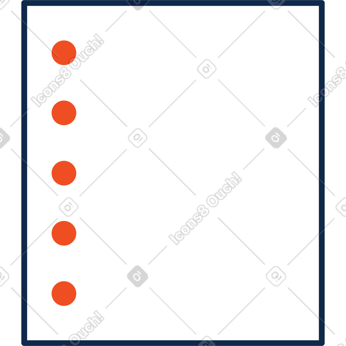 List illustration in PNG, SVG