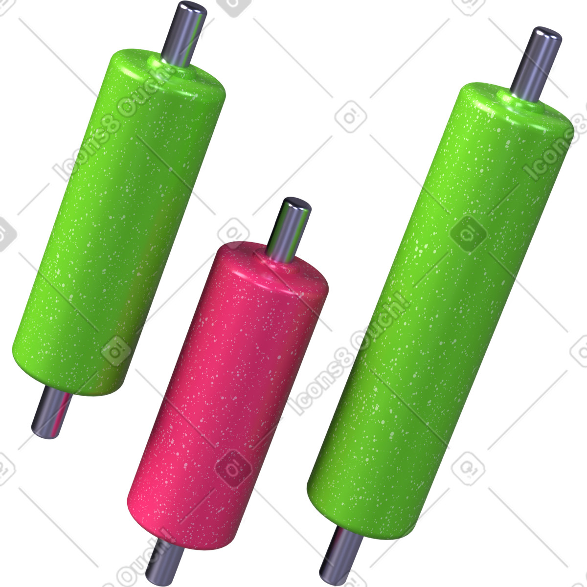 Candele del grafico finanziario giapponese illustrazione in stile 3D Boost scarica in PNG, SVG