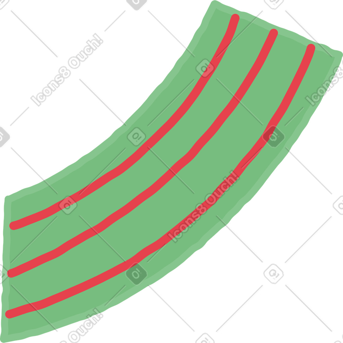 Arm illustration in Stripy style download in PNG, SVG