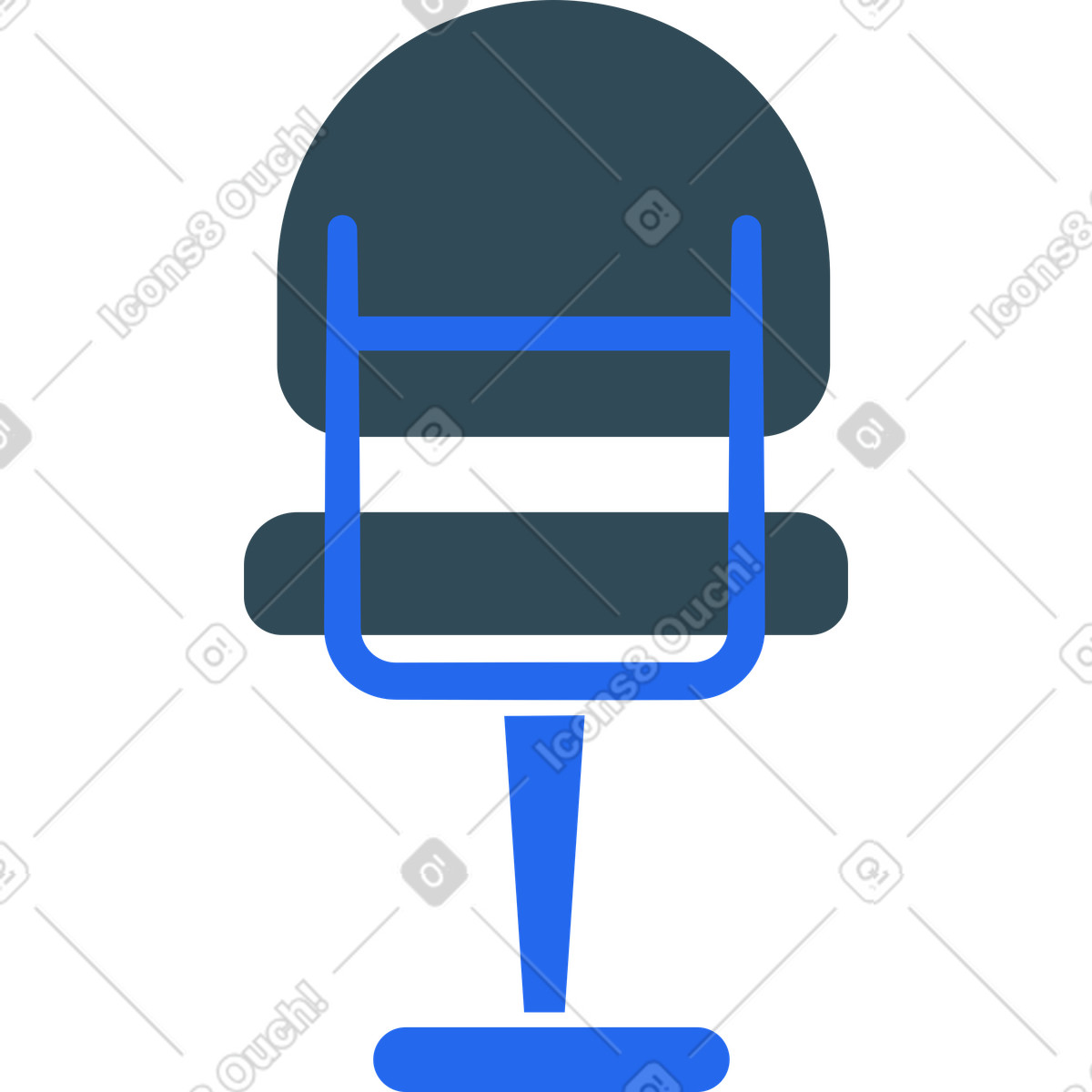 下载 Kingdom 风格的 椅子 插画，支持 PNG、SVG 格式