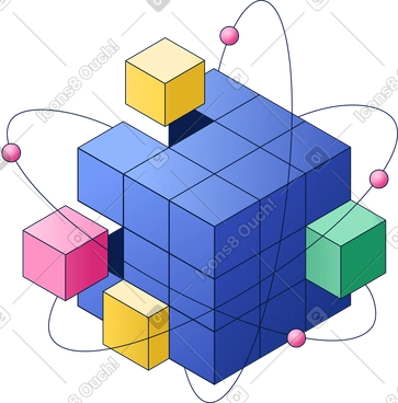 Cube PNG, SVG