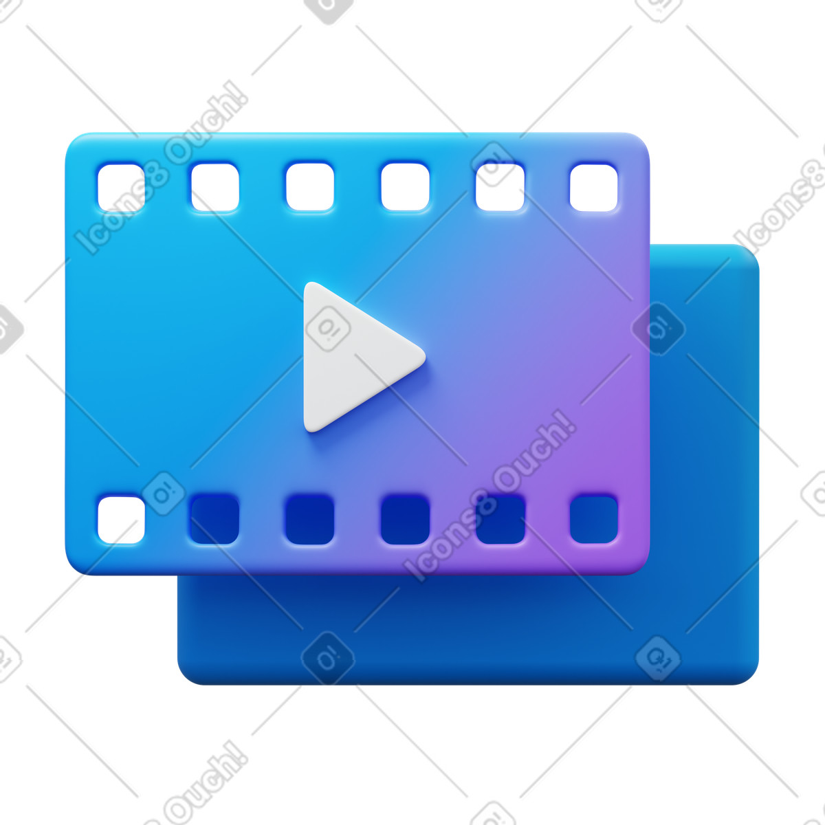 Иллюстрация Video gallery в PNG и SVG