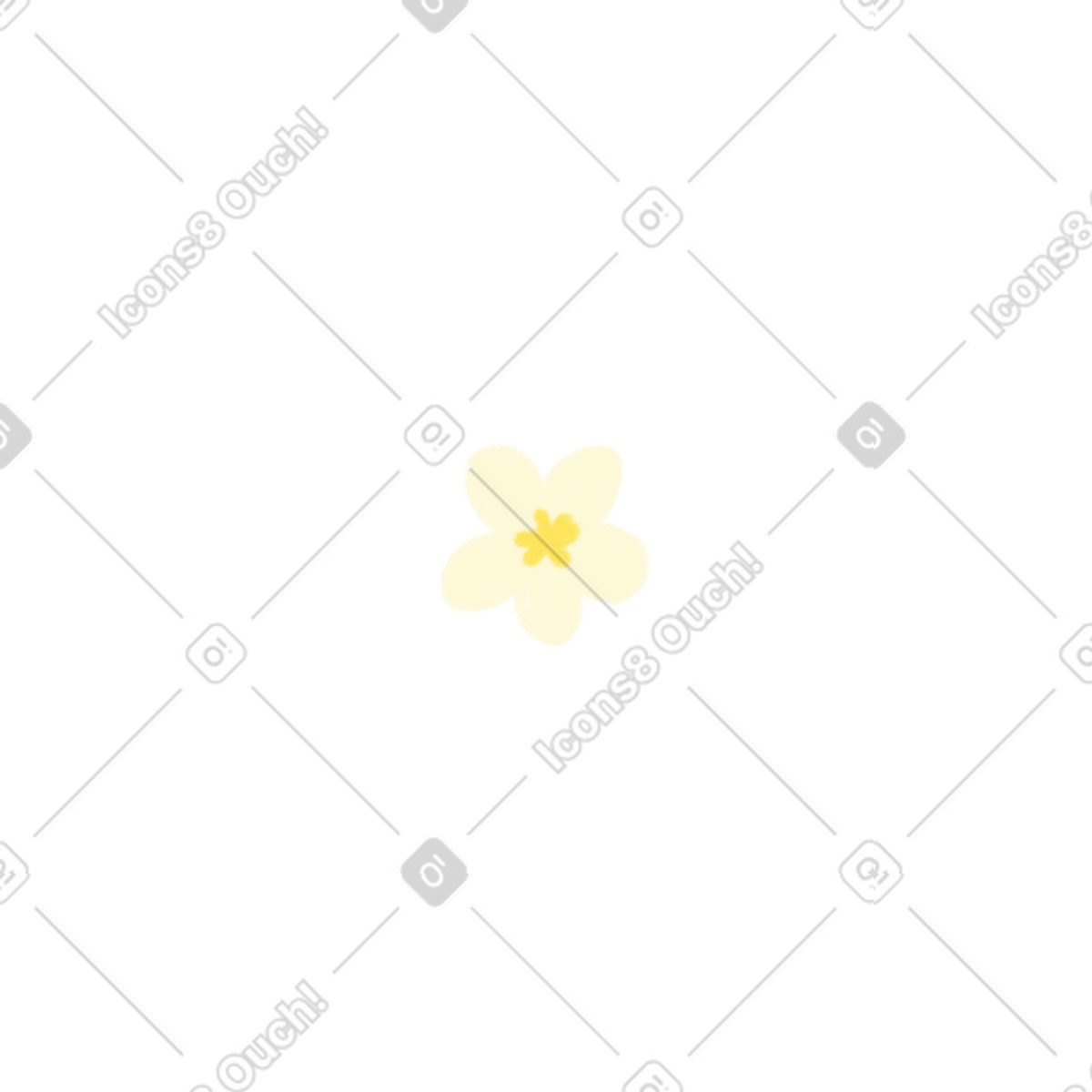 Cozy スタイルの 花 のイラストをPNG、SVG形式でダウンロード