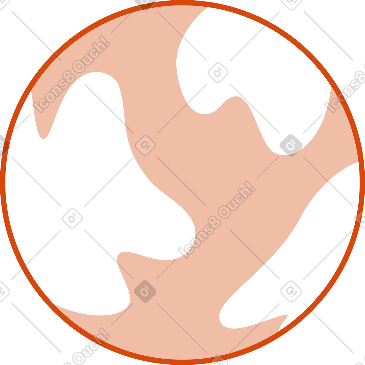 下载 Orange 风格的 行星 插画，支持 PNG、SVG 格式