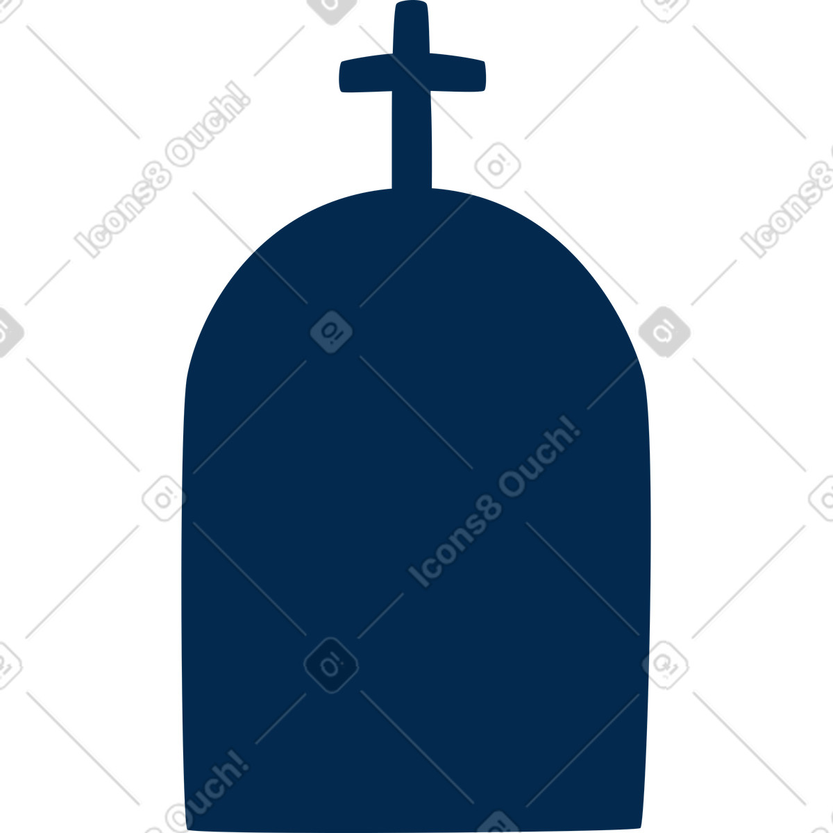 Grabsteinplatte-Illustration im Flame-Stil als Download in PNG, SVG