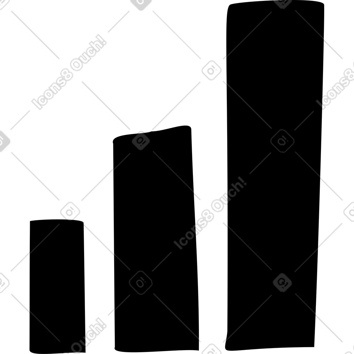 Graph illustration in PNG, SVG