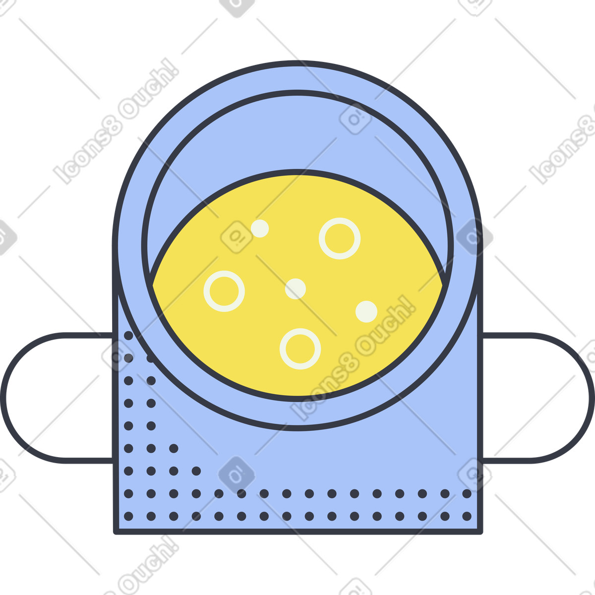 Illustration Soupe dans le style Abstract à télécharger aux formats PNG, SVG