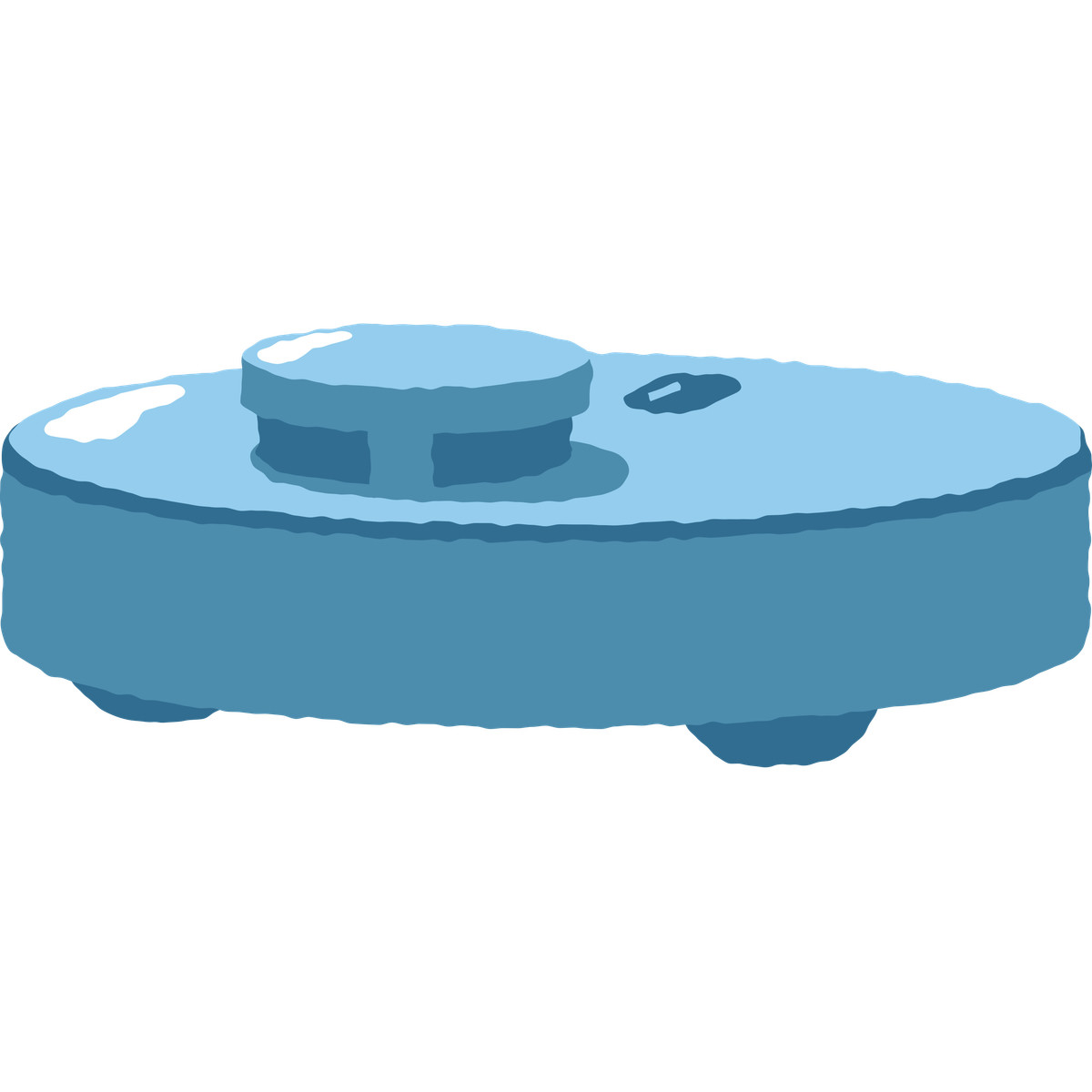 Ilustração de Robotic vacuum cleaner em no estilo Cherry para baixar em PNG, SVG