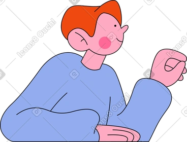 Man holding something PNG, SVG