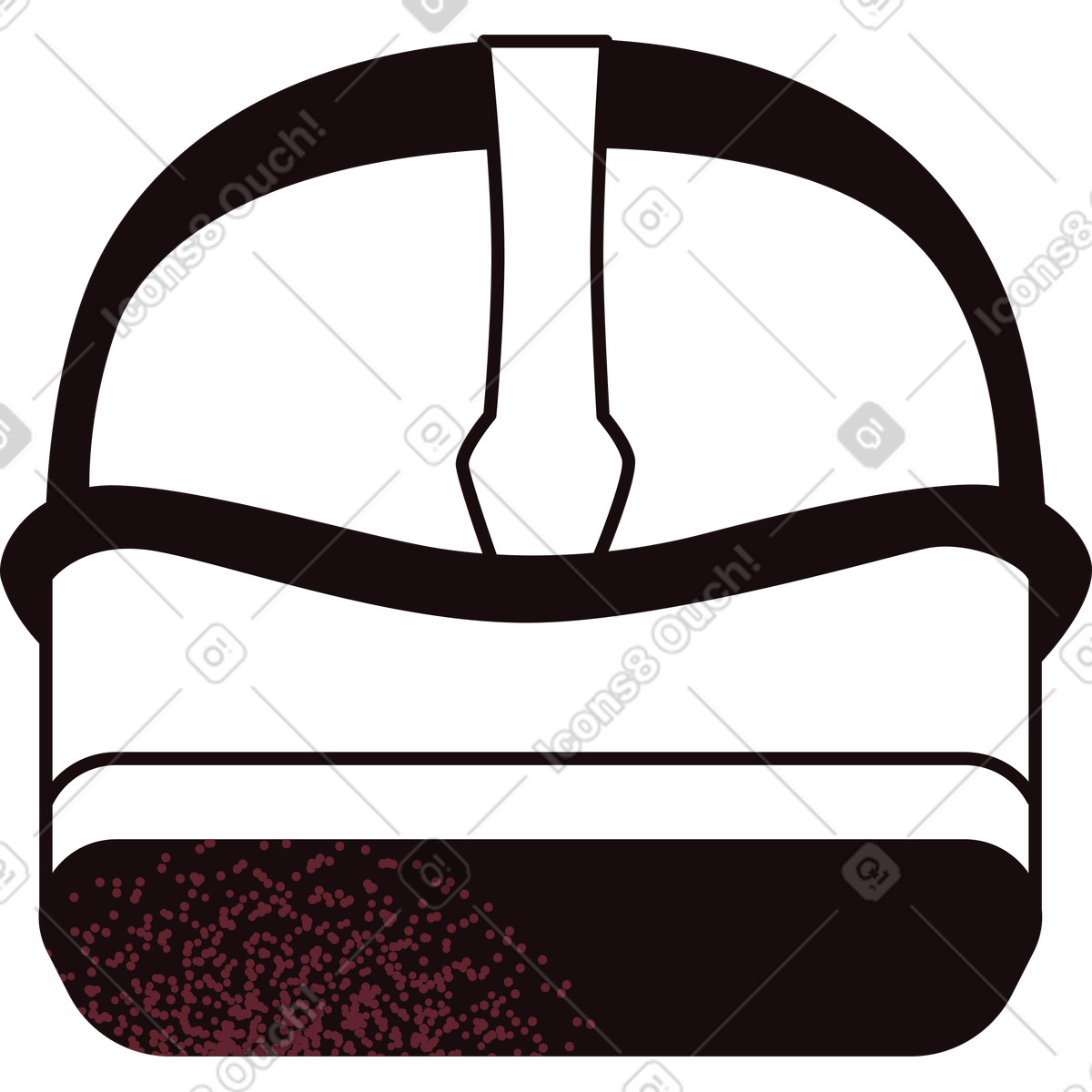 Occhiali vr illustrazione in stile Delight scarica in PNG, SVG
