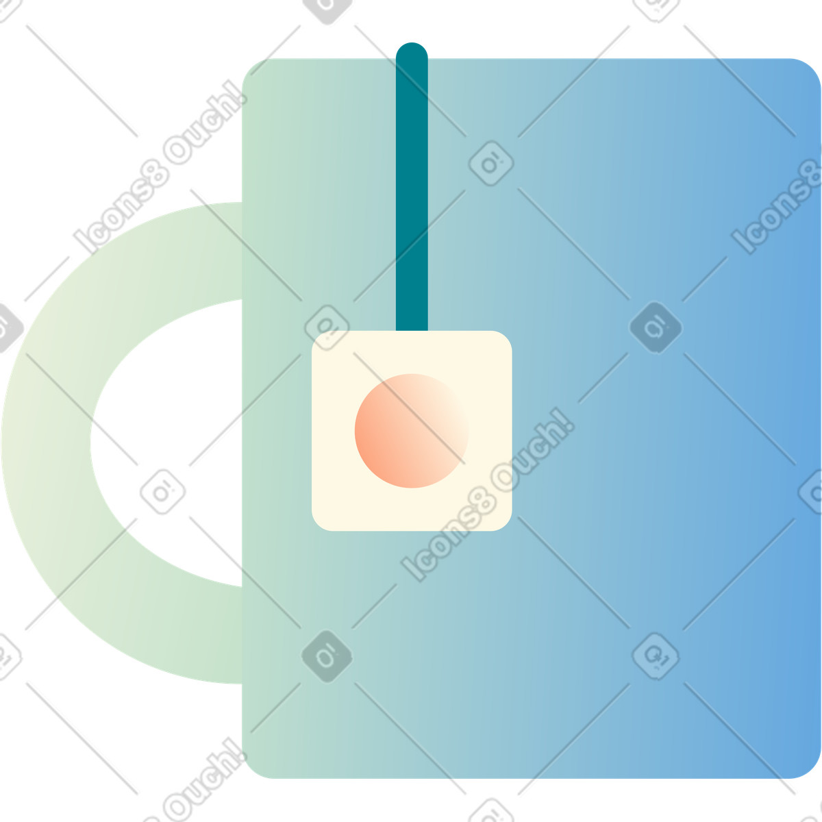 Ilustración Jarra en estilo Beam a descargar en PNG y SVG