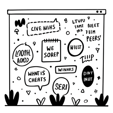 A wall decorated with colorful positive affirmations and inspiring quotes