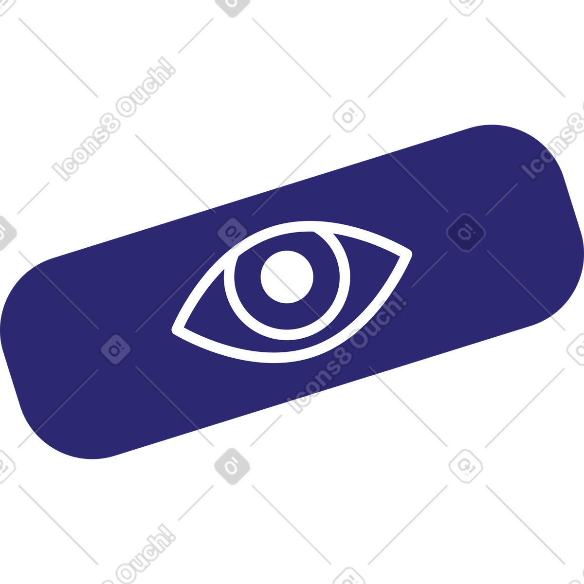 Rahmen mit öse-Illustration im Cut-Stil als Download in PNG, SVG