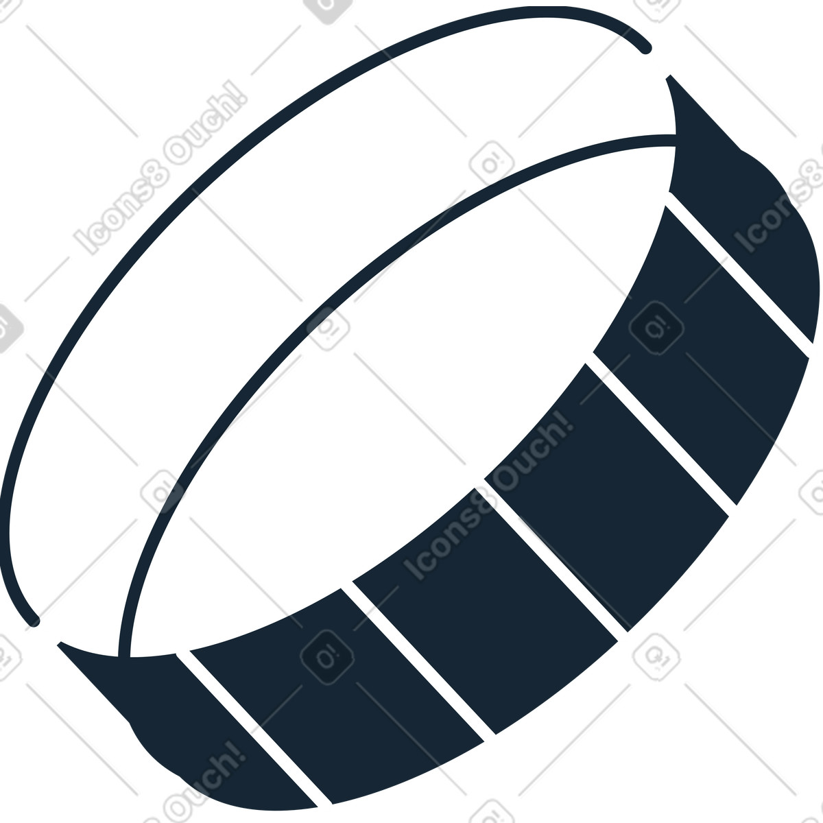 Ilustração de Tampa plástico em no estilo Indigo para baixar em PNG, SVG