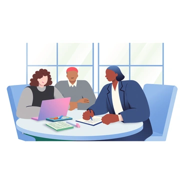 A recruiter preparing candidates for interviews with mock interview sessions and role-playing.