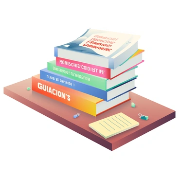 A stack of financial guidebooks is neatly arranged on a wooden desk. The top book, titled "Roth Conversion Strategies," is prominently displayed with a glossy cover featuring a modern design. The other books in the stack have colorful spines, showcasing titles related to finance and investing. The desk has a warm, rich finish, and the grain of the wood is visible. A few scattered paper clips and a yellow notepad with handwritten notes are placed beside the book stack, adding to the organized yet casual workspace atmosphere.