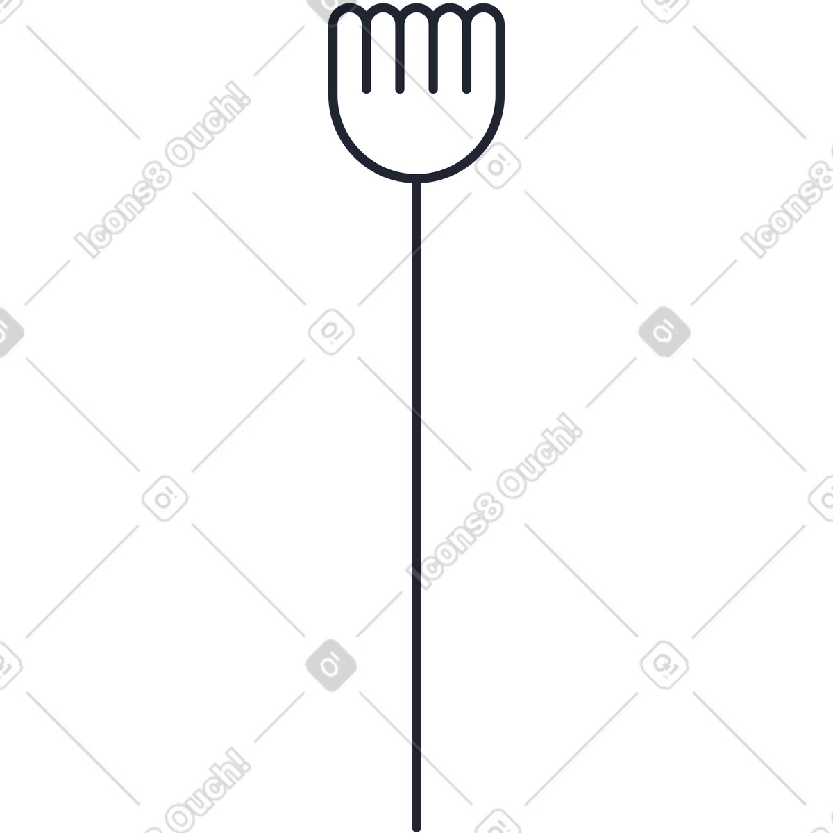 Flower white illustration in Pablita style download in PNG, SVG