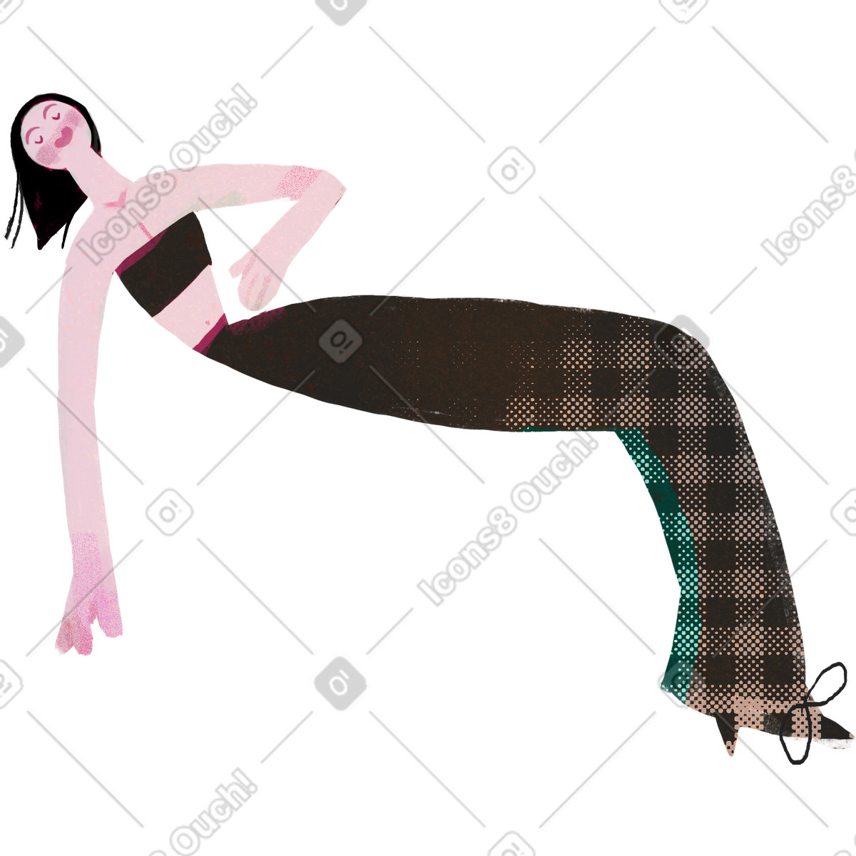 Fabulous スタイルの 夫人 のイラストをPNG、SVG形式でダウンロード