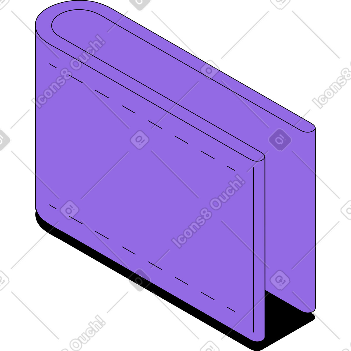 Ilustración Billetera en estilo Project a descargar en PNG y SVG