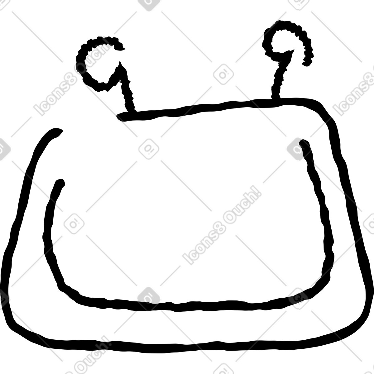 Ilustración Tv con antenas en estilo Puzzle a descargar en PNG y SVG