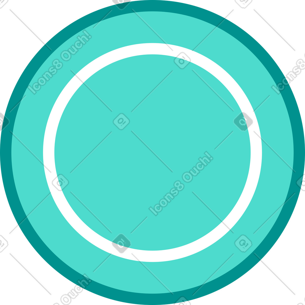 Moneta illustrazione in stile Natty scarica in PNG, SVG