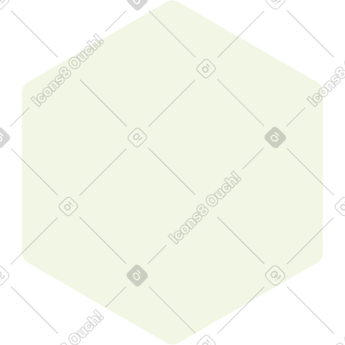 Ilustración Forma hexagonal en estilo Abstract a descargar en PNG y SVG