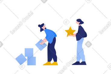 Women building figures PNG, SVG