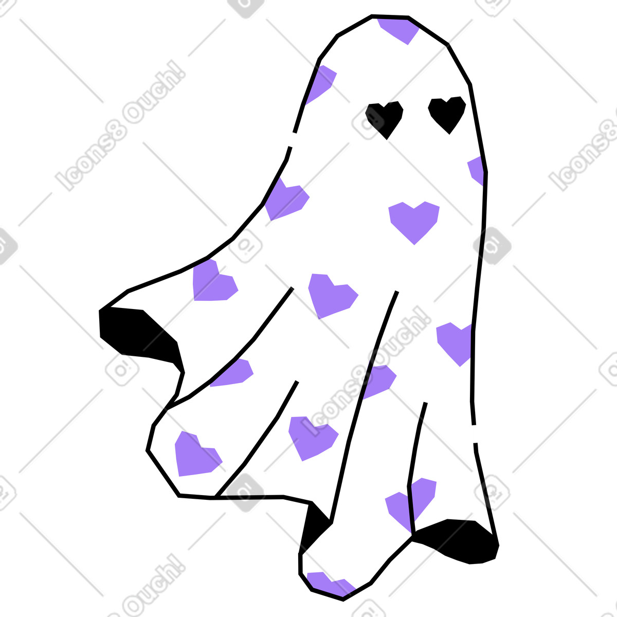 下载 Amethyst 风格的 鬼 插画，支持 PNG、SVG 格式