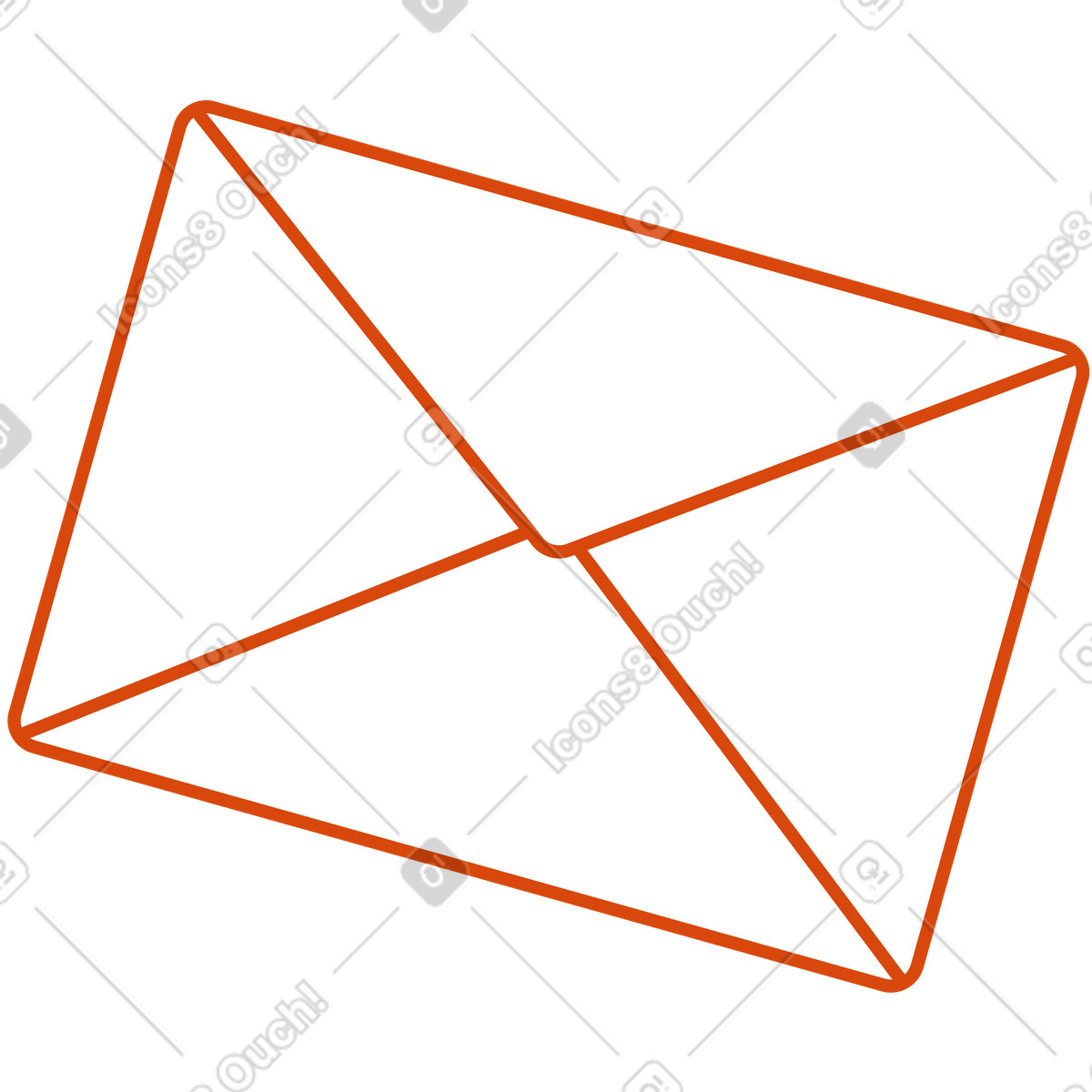 Orange スタイルの メッセージ のイラストをPNG、SVG形式でダウンロード