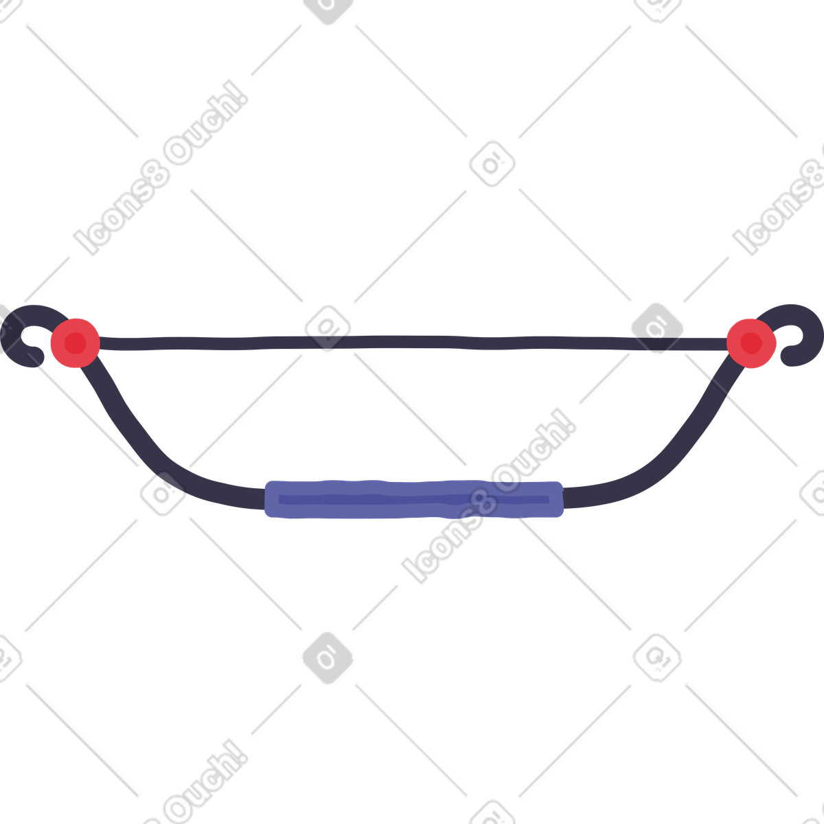 Stripy スタイルの クロスボウ のイラストをPNG、SVG形式でダウンロード