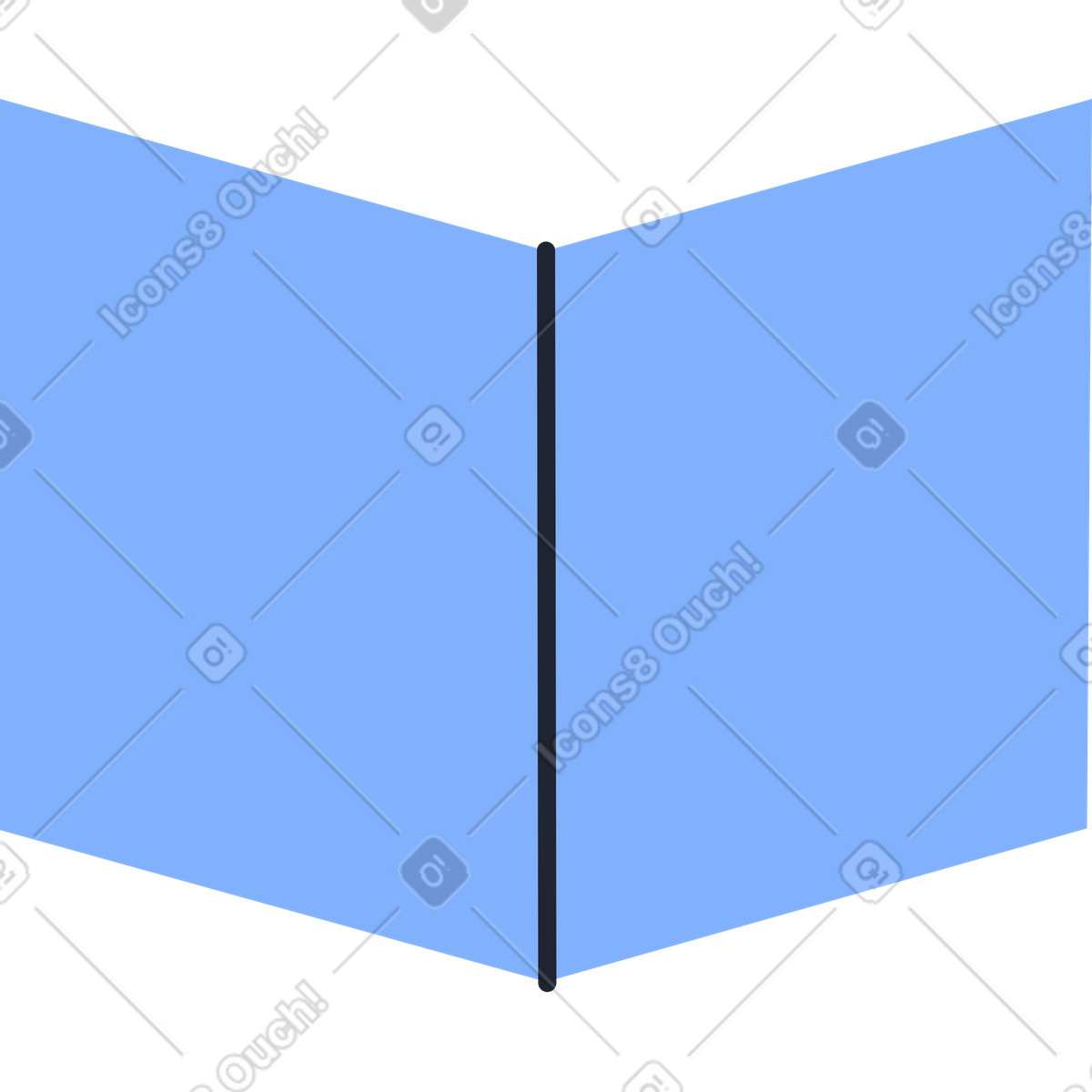 Иллюстрация Открытая книга в PNG и SVG
