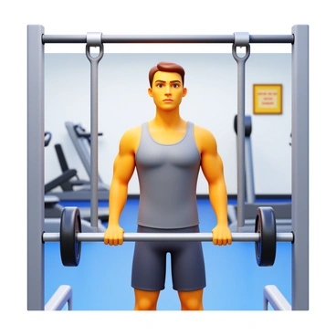 A beginner standing in front of a cable crossover machine in a gym setting. The individual has a focused expression, wearing athletic clothing that includes a fitted tank top and comfortable shorts. One hand is grasping the cable handle while the other is adjusting the weight on the machine. The cables are attached at the top of the machine, creating an X shape above them. The gym is well-lit, with various fitness equipment visible in the background, including weights and a treadmill. A motivational poster is hanging on the wall nearby, adding to the atmosphere of fitness and determination.