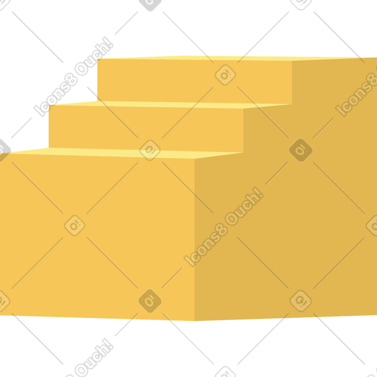 Ilustração de Escadas em no estilo Levels para baixar em PNG, SVG