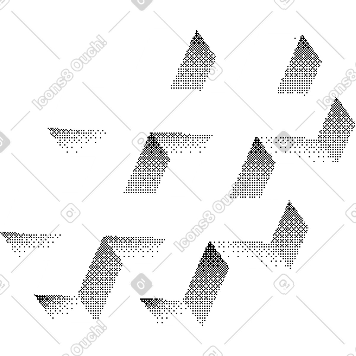 Ilustración Símbolo de etiqueta en estilo Bitmap a descargar en PNG y SVG