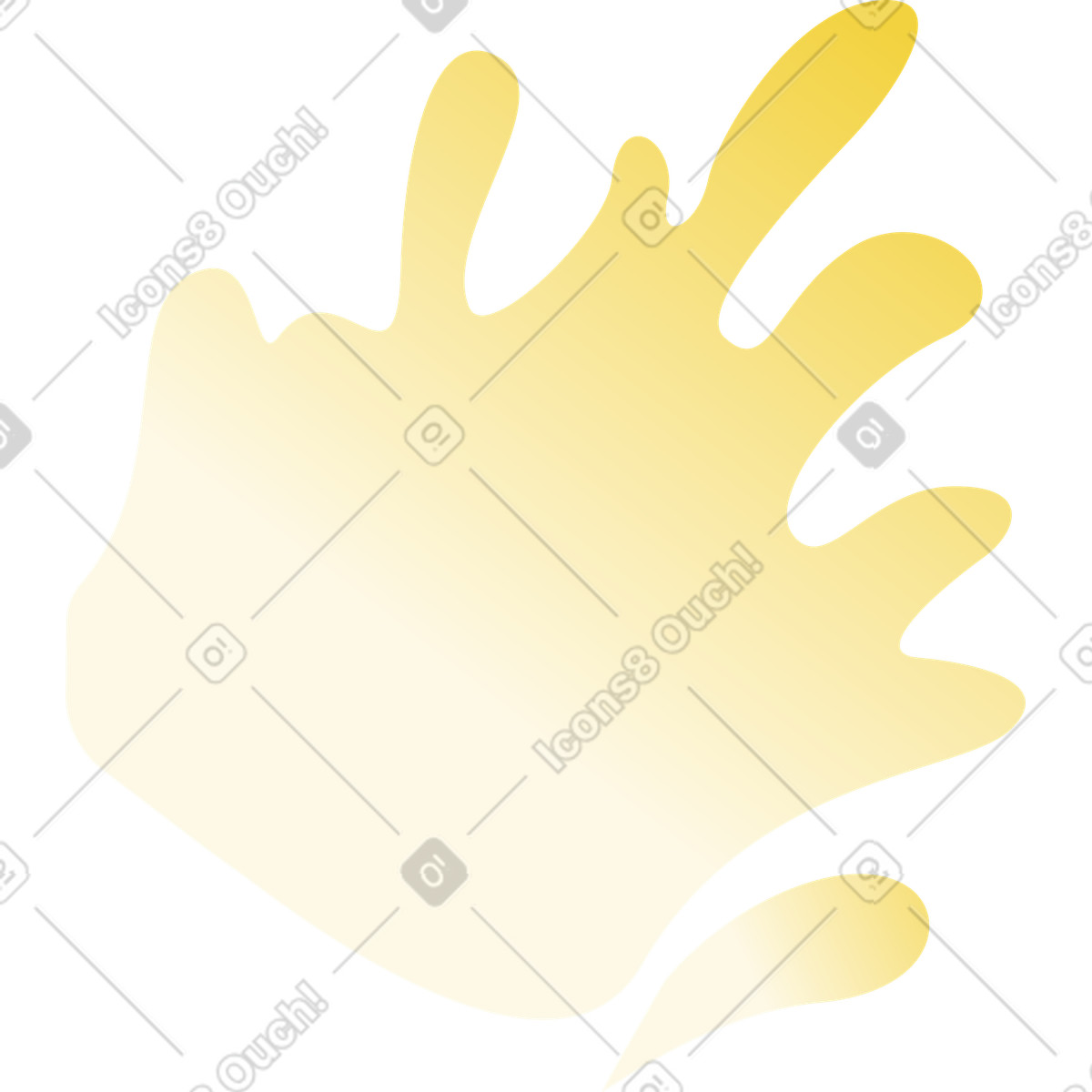 Splash illustration in Beam style download in PNG, SVG
