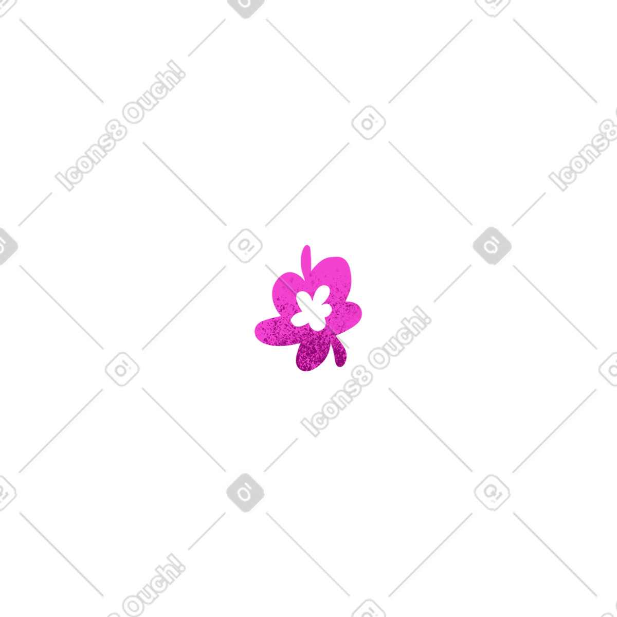 Ilustración Flower en estilo Flare a descargar en PNG y SVG