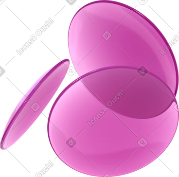 같은 색상의 렌즈 3개를 조합한 것 PNG, SVG