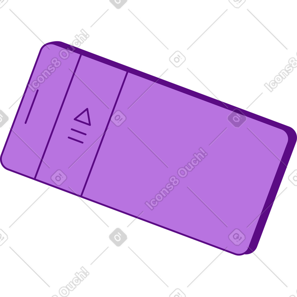 Illustration Téléphone portable dans le style Storyline à télécharger aux formats PNG, SVG