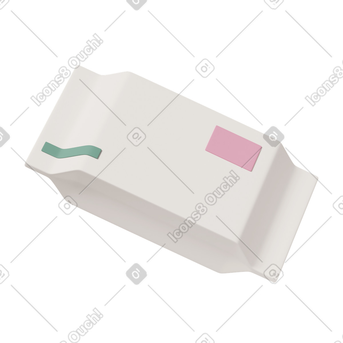Parcel-Illustration im 3D Casual life-Stil als Download in PNG, SVG