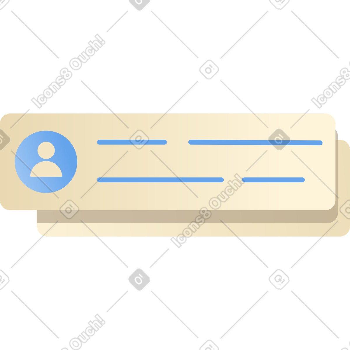 Notifiche pop-up illustrazione in stile Silky scarica in PNG, SVG