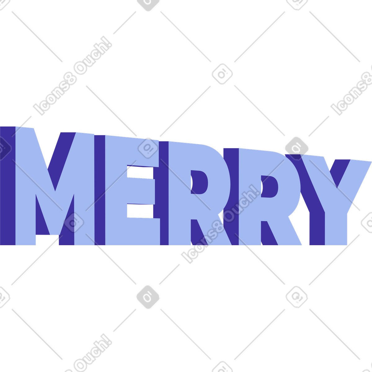 Ilustração de Letras texto alegre em no estilo Levels para baixar em PNG, SVG