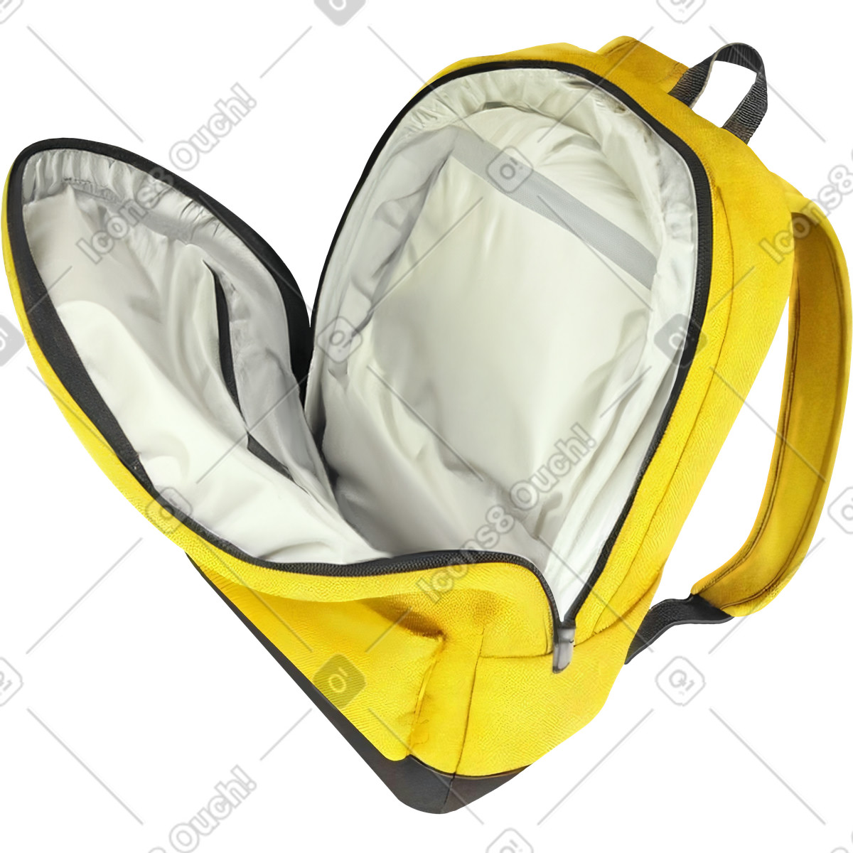 Backpack illustration in Marker style download in PNG, SVG