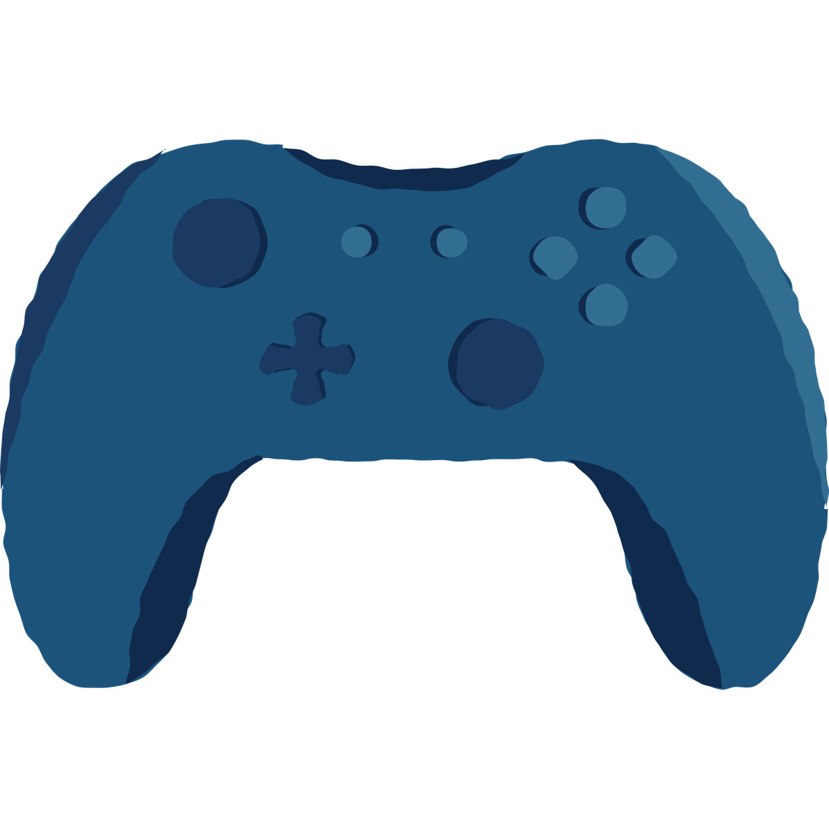 Ilustración Gamepad en estilo Cherry a descargar en PNG y SVG