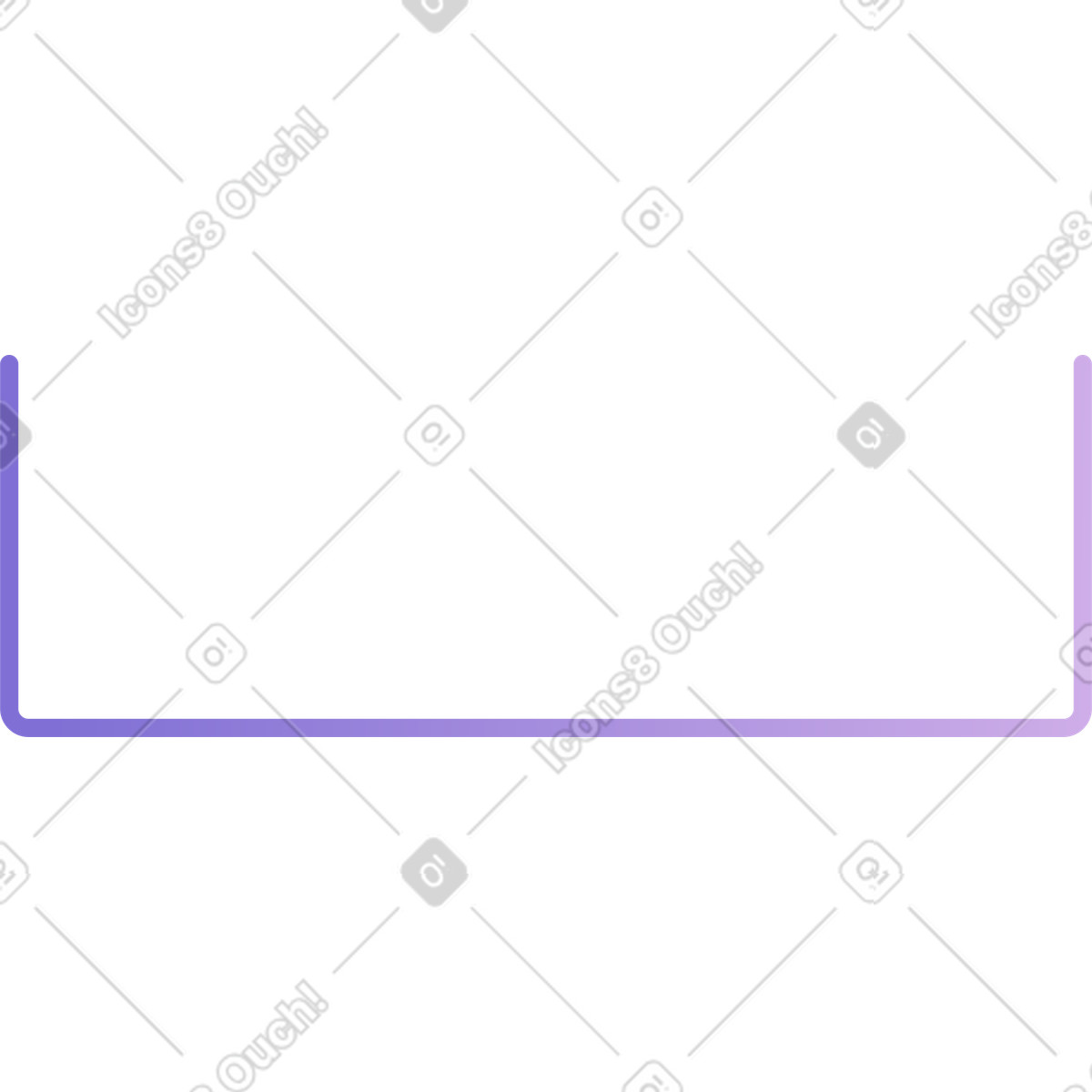 Ilustração de Linha roxa em no estilo Silky para baixar em PNG, SVG