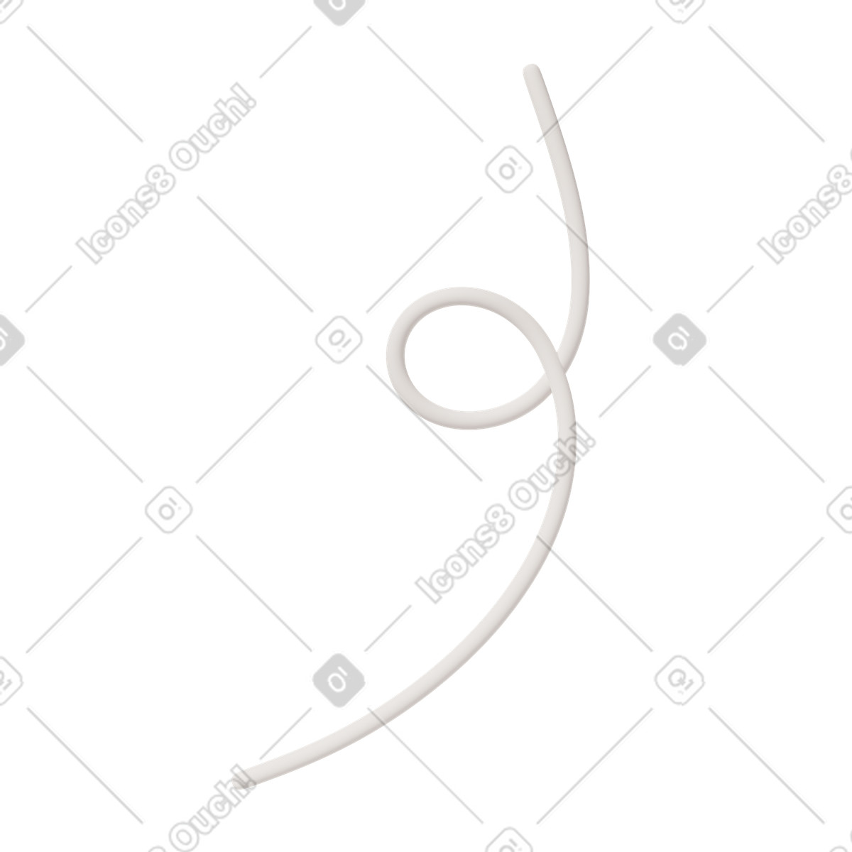3D Casual life スタイルの Line 14 のイラストをPNG、SVG形式でダウンロード